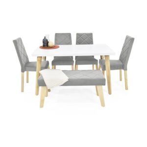 Set Comedor Lugo Matiz 6P Sillas Butaco Liverpool Plata 1 Set Comedor Lugo Matiz 6P Sillas Butaco Liverpool Plata